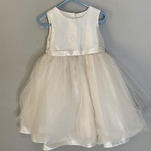 Marmellata white tulle dress 2T